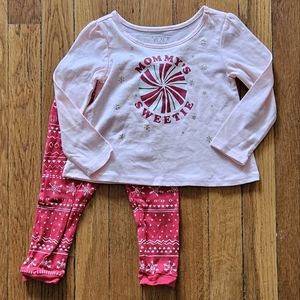 👶 5/$15 - Toddler Girl Winter Holiday Outfit